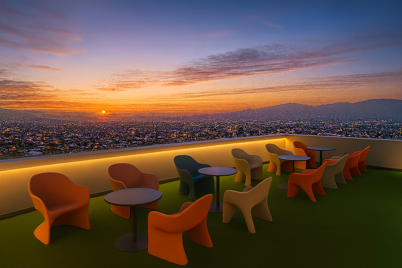sunset view